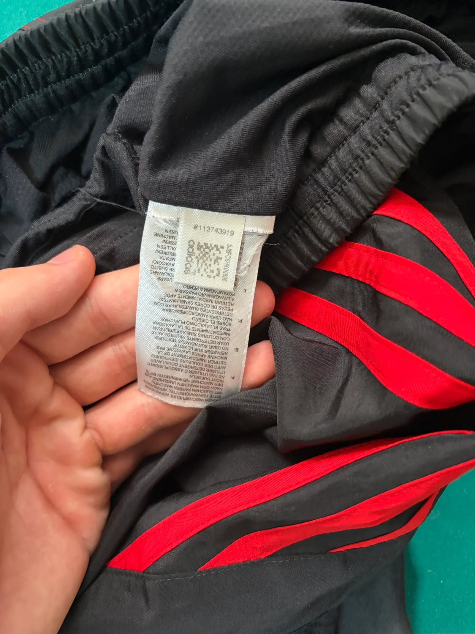 Bañador adidas rojo y negro Vintage – photo 4